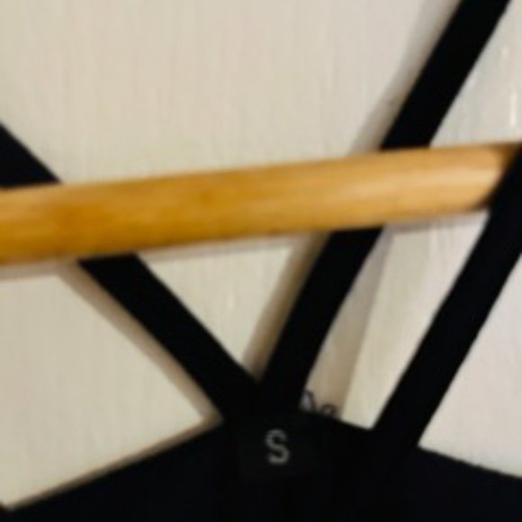 Shein Strappy Shoulder Dress - Navy - Small - Picture 2 of 2